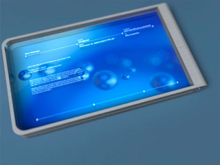 Illustration for article titled Cellphone Concept Has a Sweet Looking Glass
